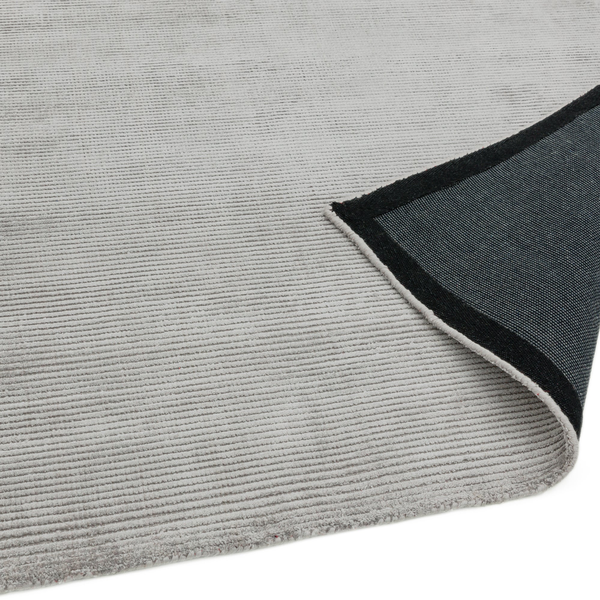 Reko Silver Textured Rug