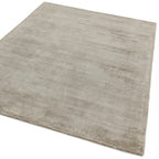 Alfombra Reko gris humo texturizada
