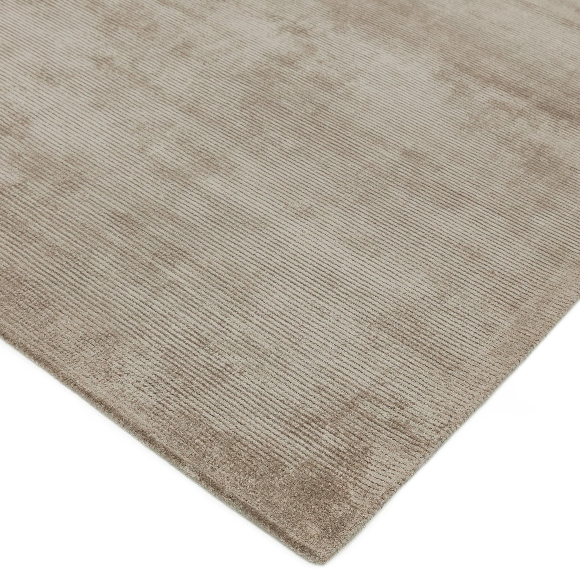 Alfombra Reko gris humo texturizada