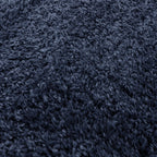 Alfombra Ritchie azul suave y peluda
