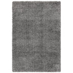 Alfombra Ritchie gris suave y peluda