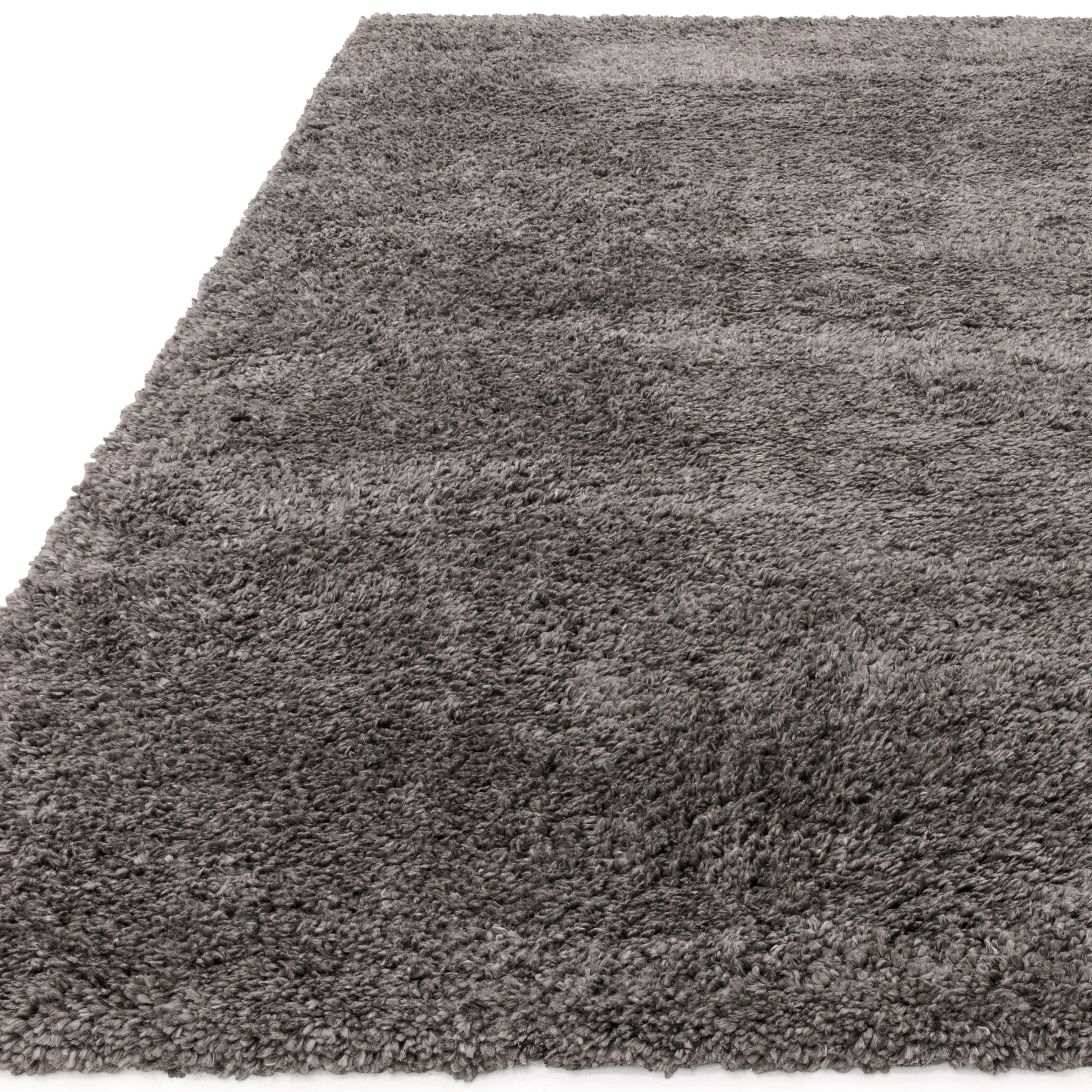 Alfombra Ritchie gris suave y peluda