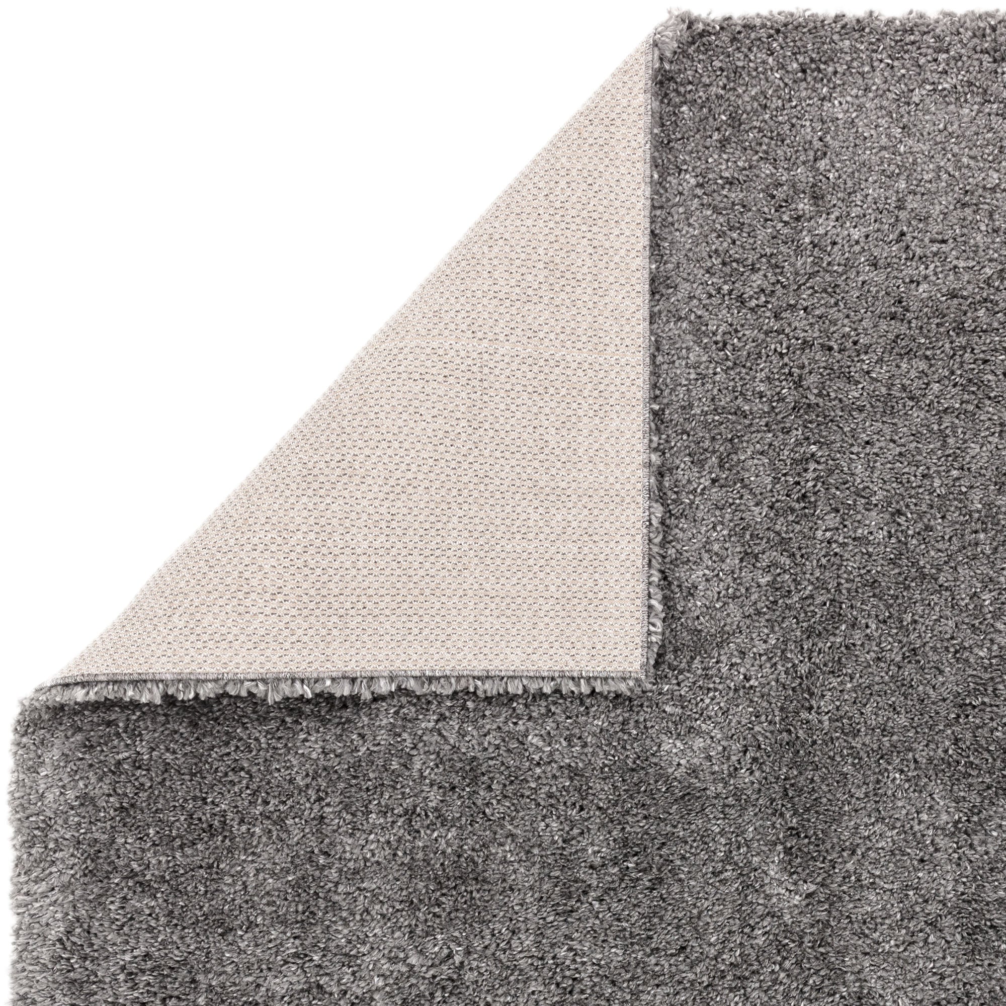 Alfombra Ritchie gris suave y peluda