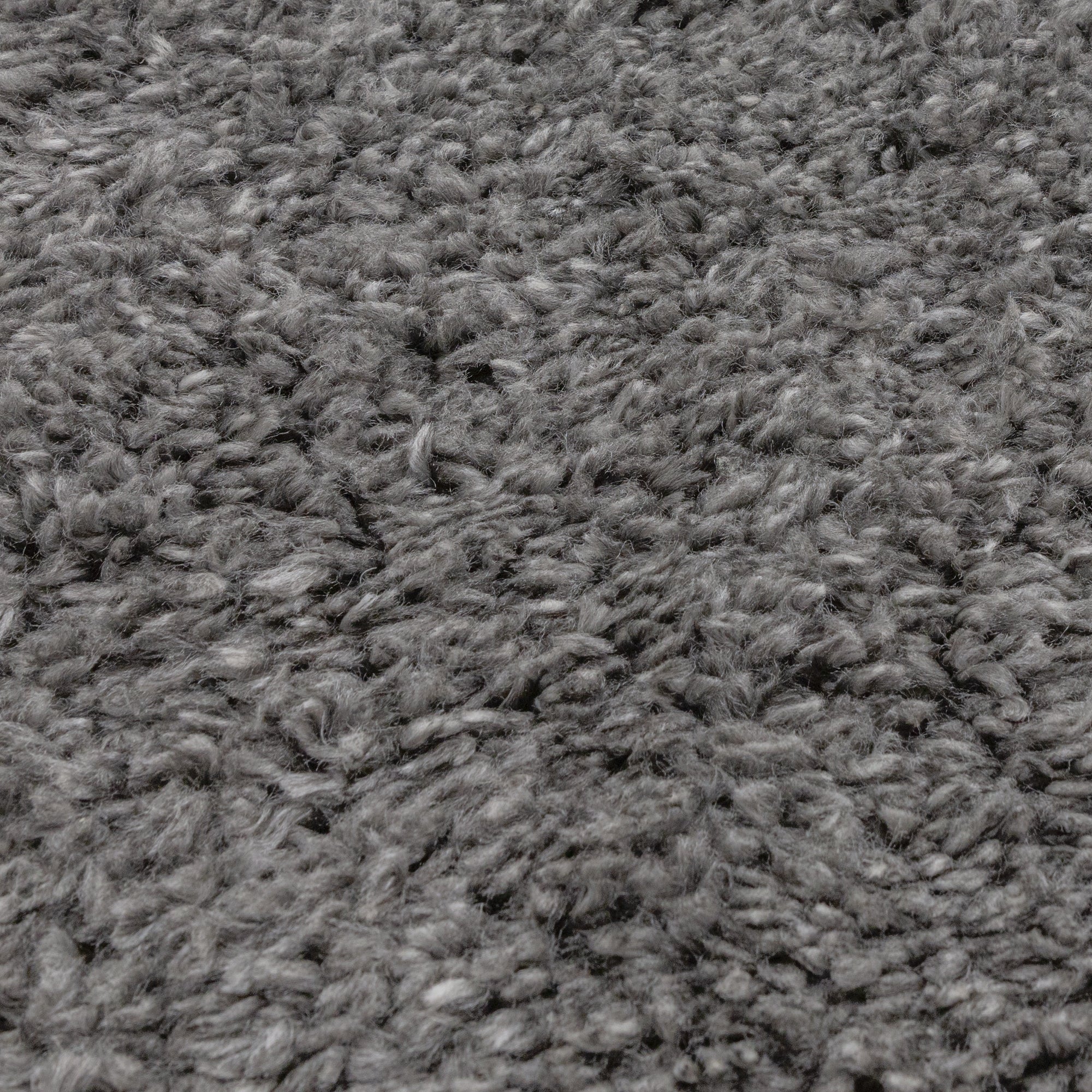 Alfombra Ritchie gris suave y peluda