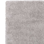 Alfombra Ritchie gris claro suave y peluda