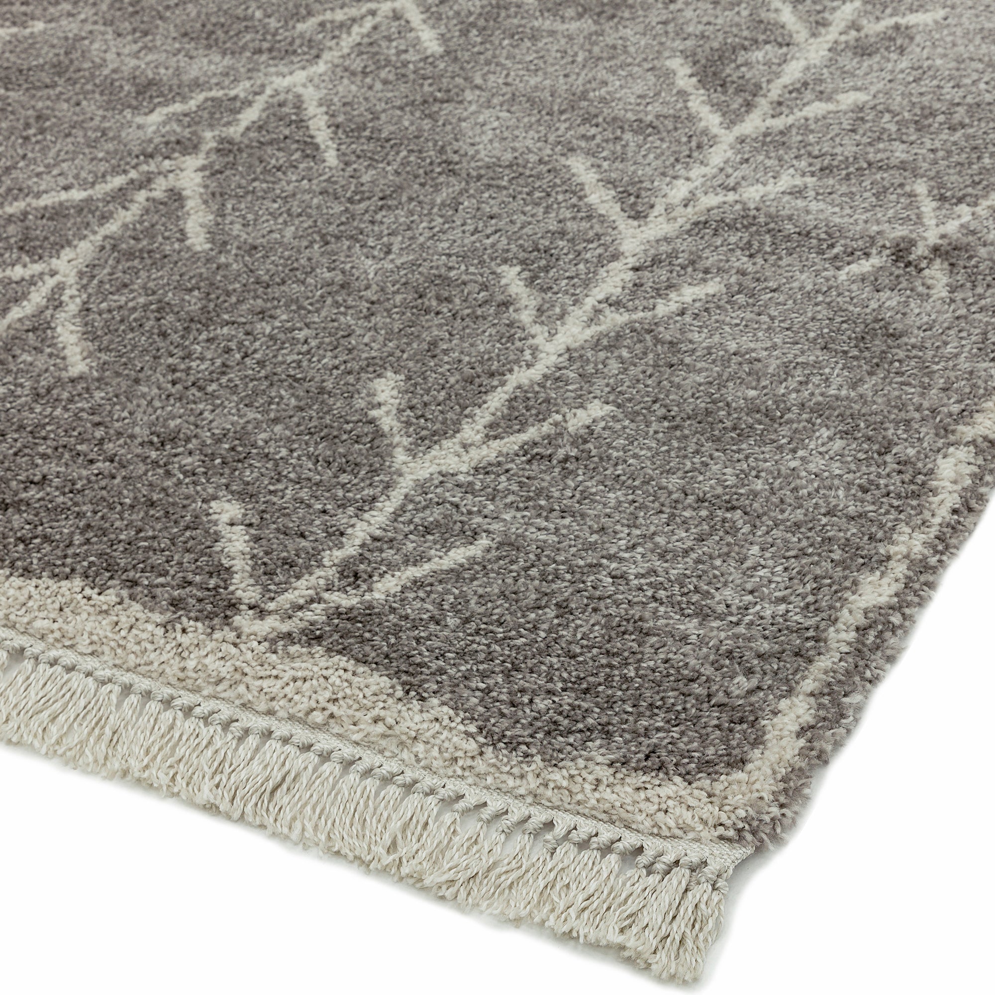 Rocco RC11 Grey & Cream Rug