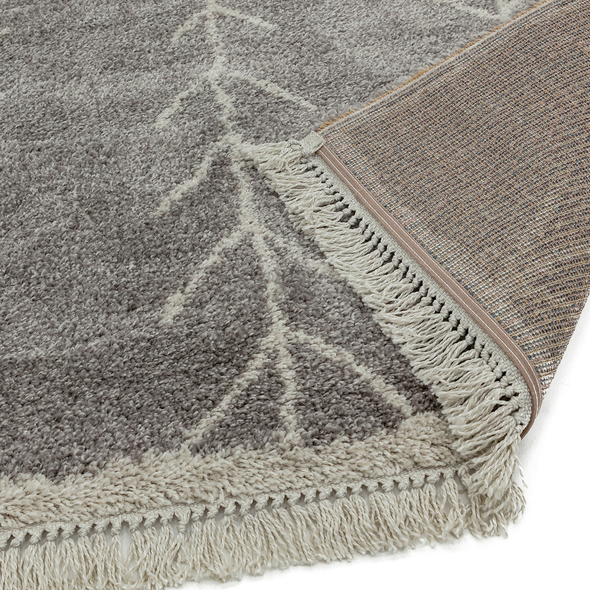 Rocco RC11 Grey & Cream Rug
