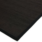 Sisal Black/Black Border Rug