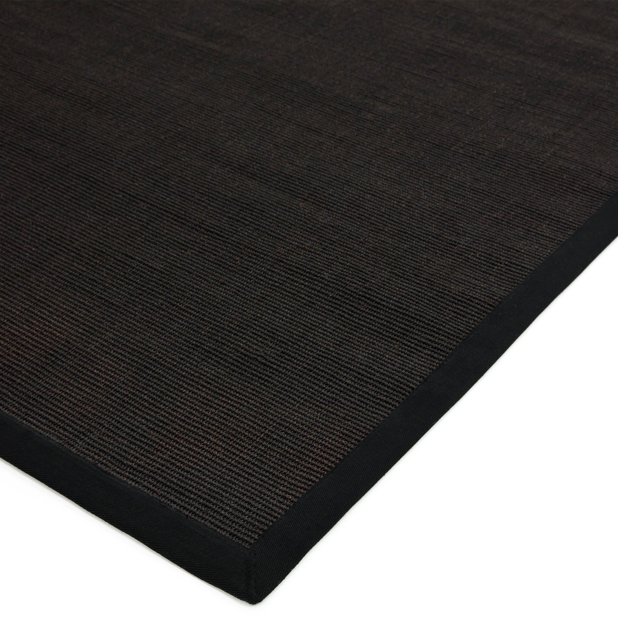 Sisal Black/Black Border Rug