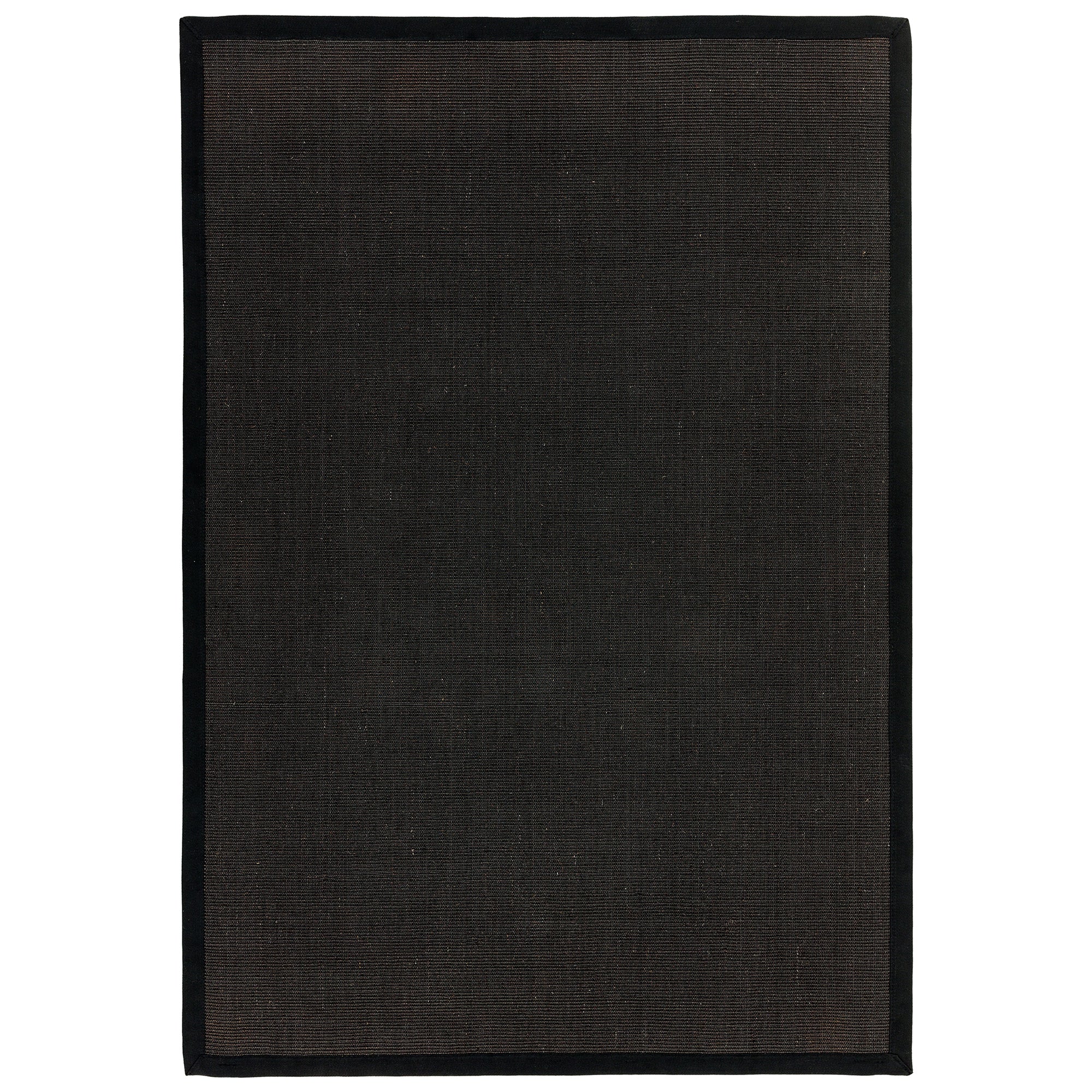 Sisal Black/Black Border Rug