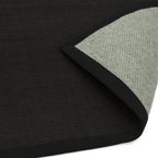 Sisal Black/Black Border Rug