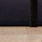 Sisal Black/Black Border Rug