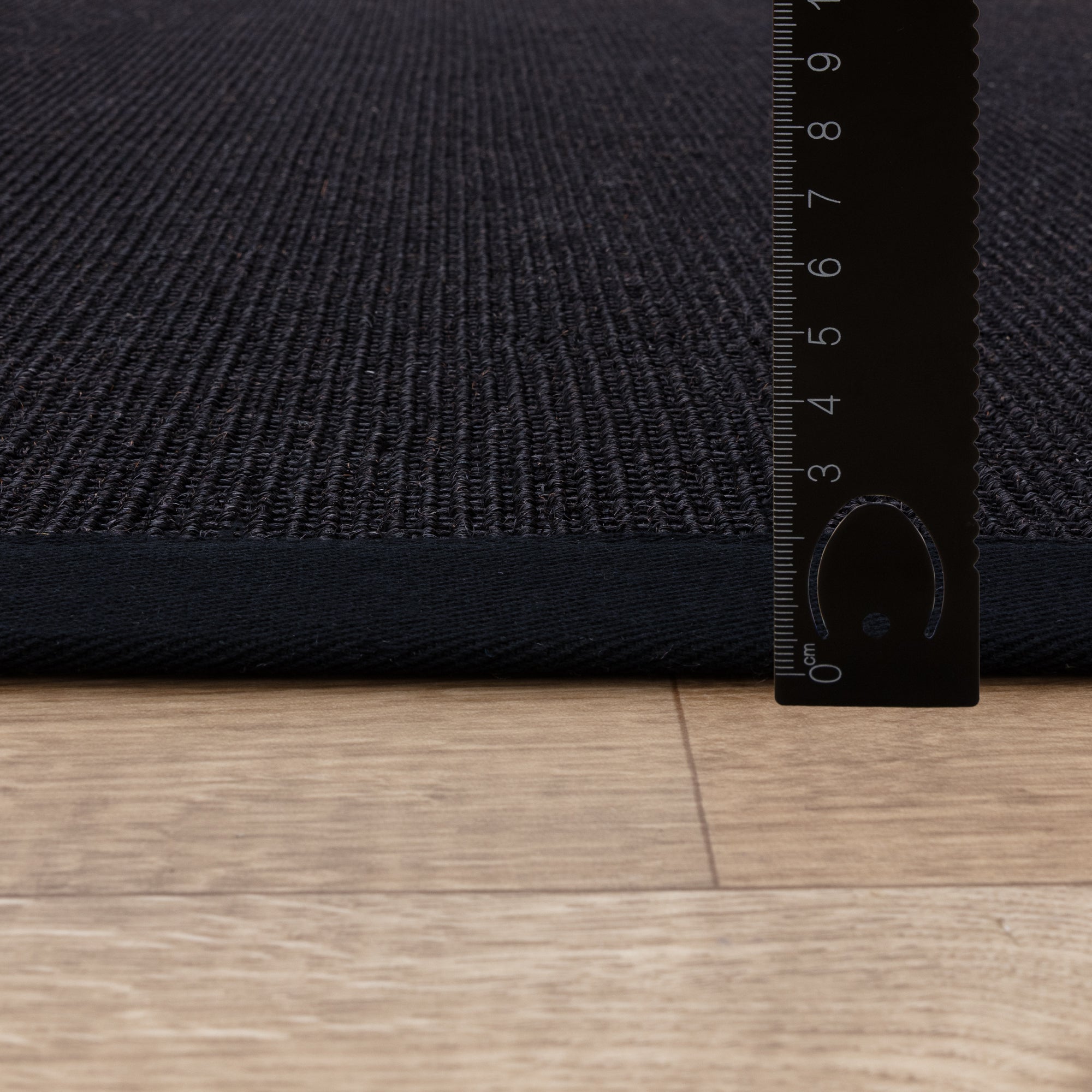 Sisal Black/Black Border Rug