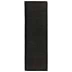 Sisal Black/Black Border Rug