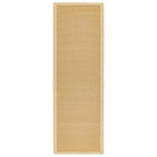 Sisal Linen/Linen Border Rug