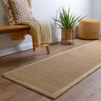 Sisal Linen/Linen Border Rug