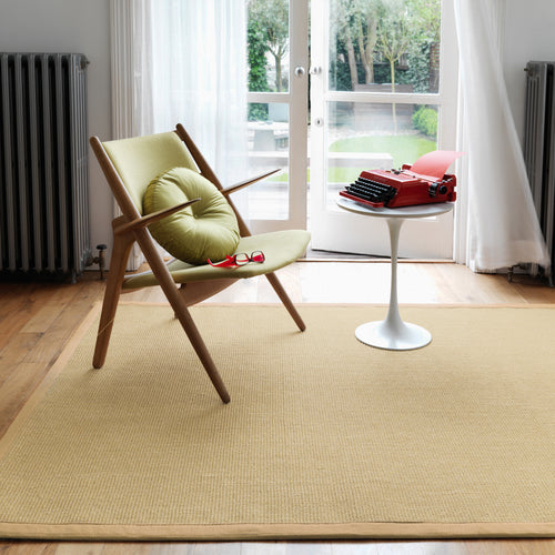 Sisal Keten/Keten Kenar Halı
