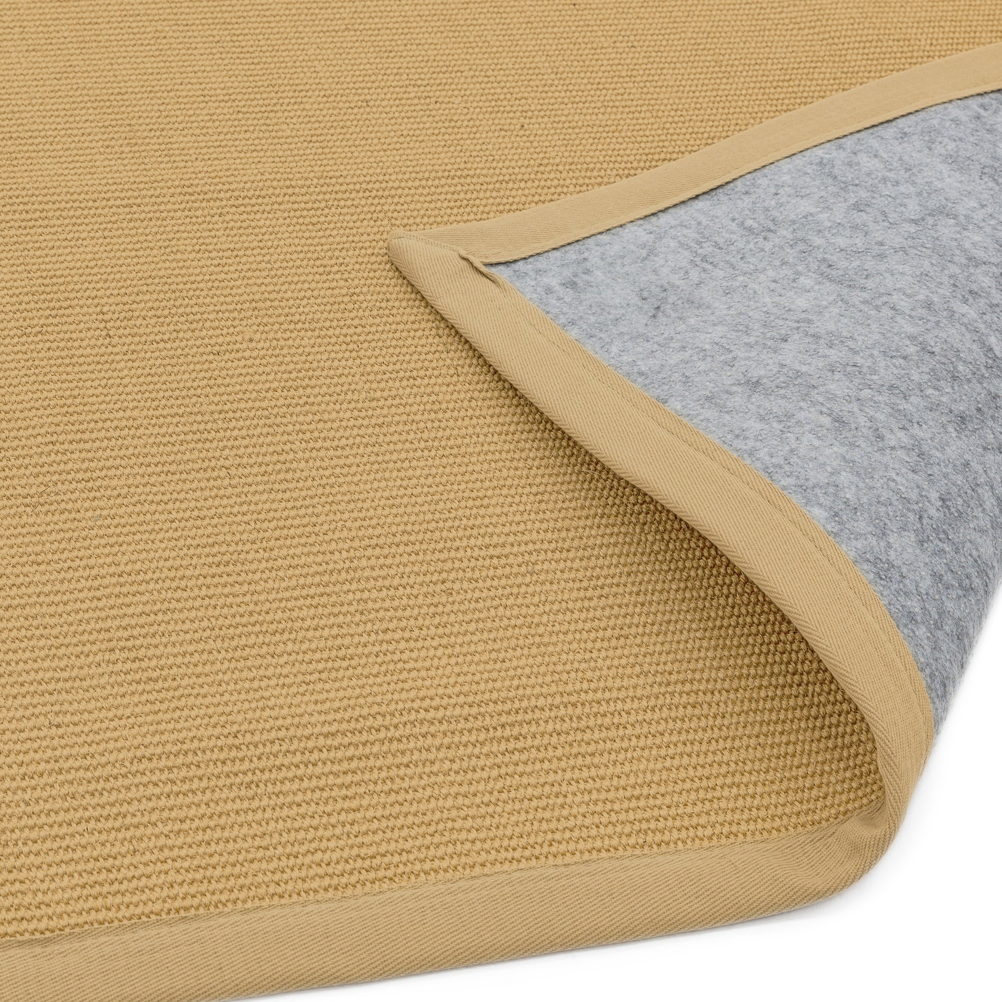 Sisal Linen/Linen Border Rug