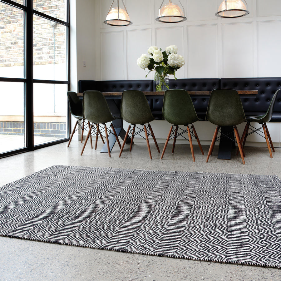 Sloan Black Rug