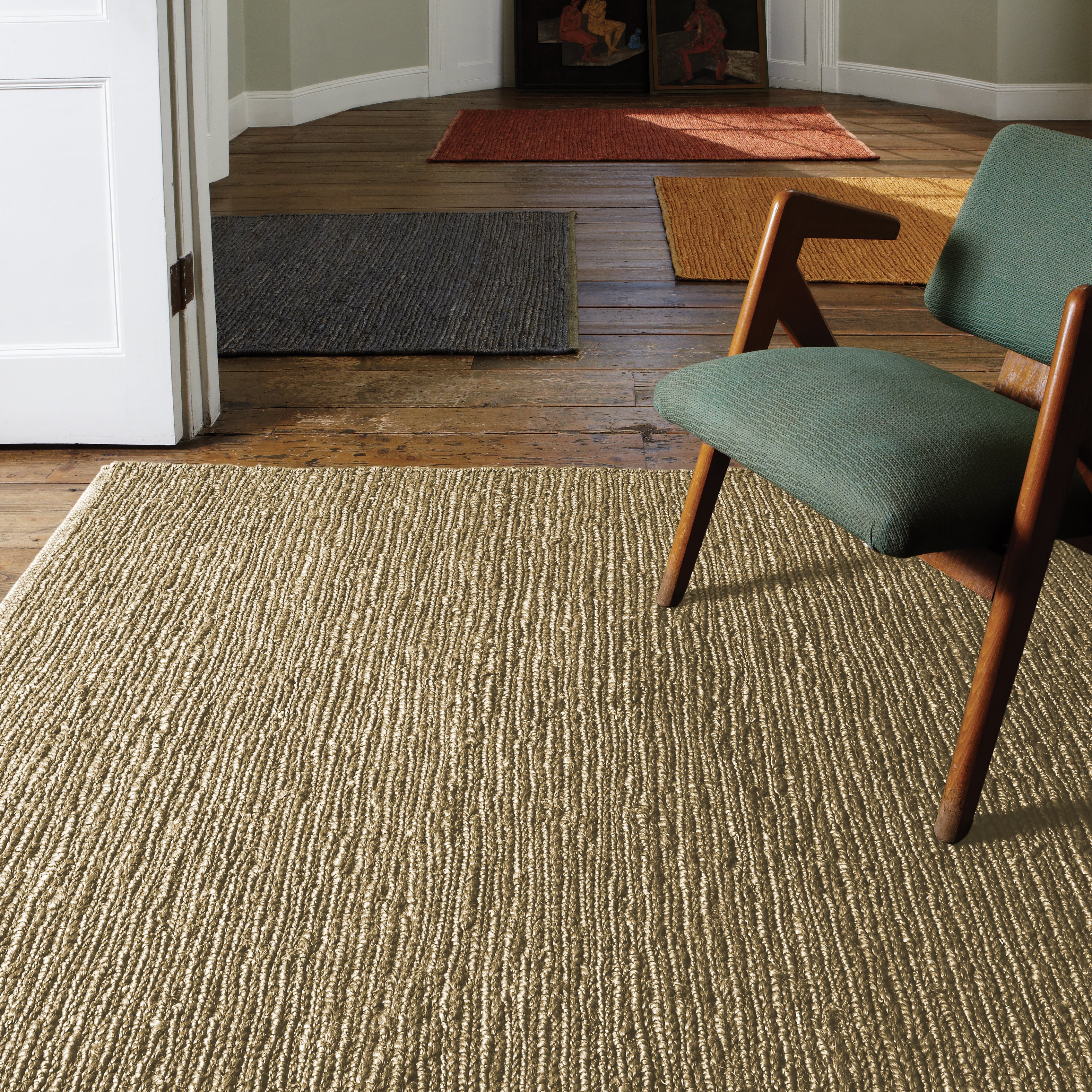 Soumak Natural Rug