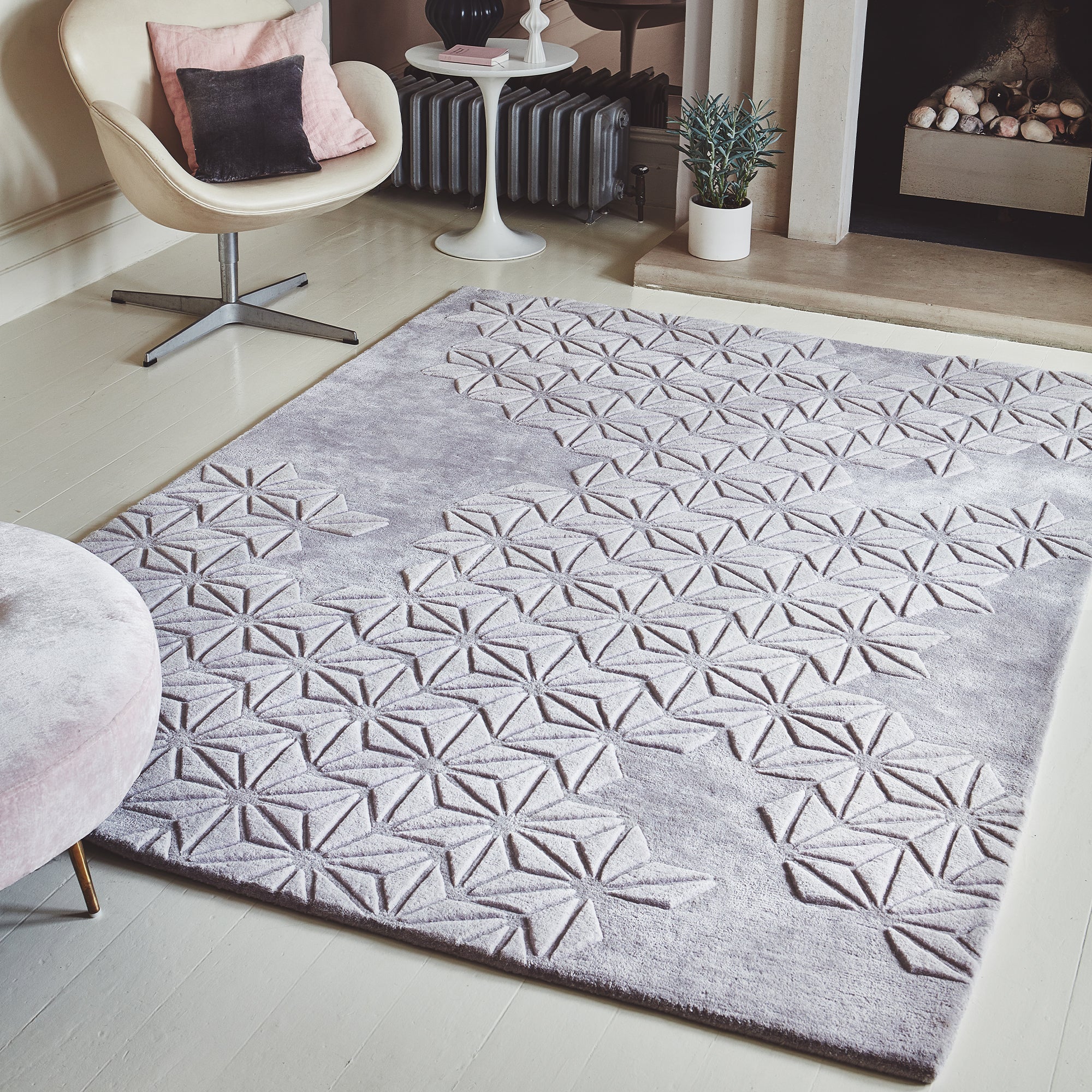 Alfombra Starburst Lila