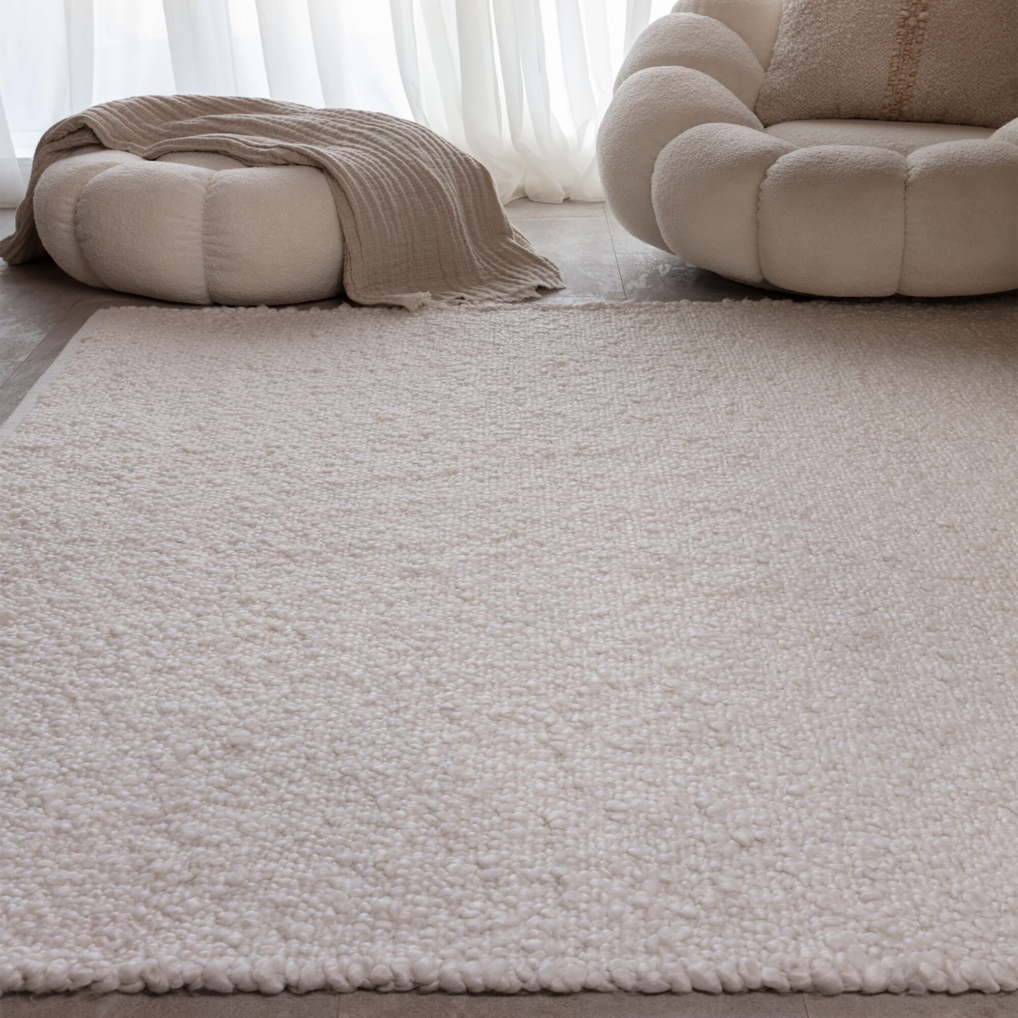 Alfombra Abbus Ivory