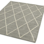 Alfombra Albany Diamante Plata