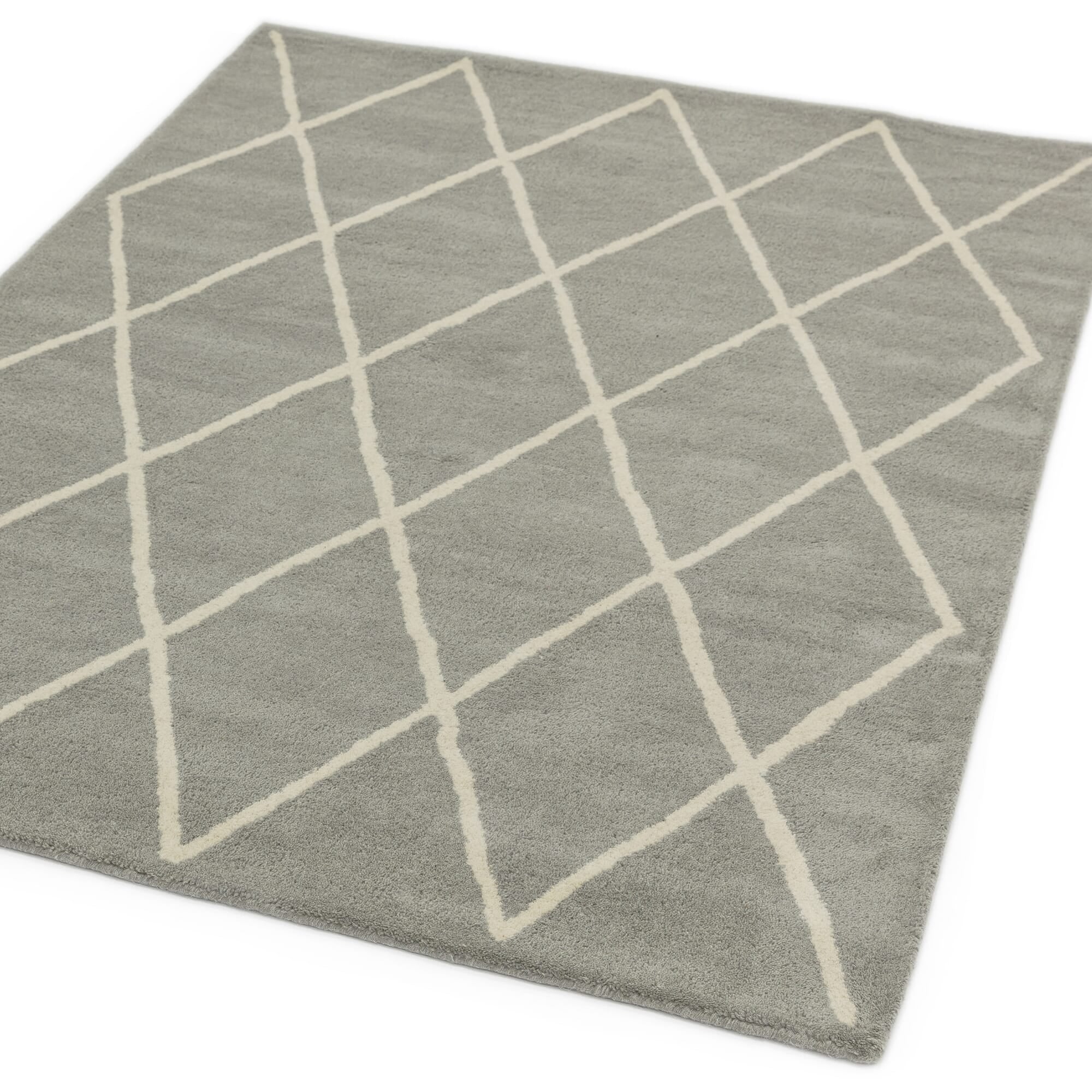 Alfombra Albany Diamante Plata