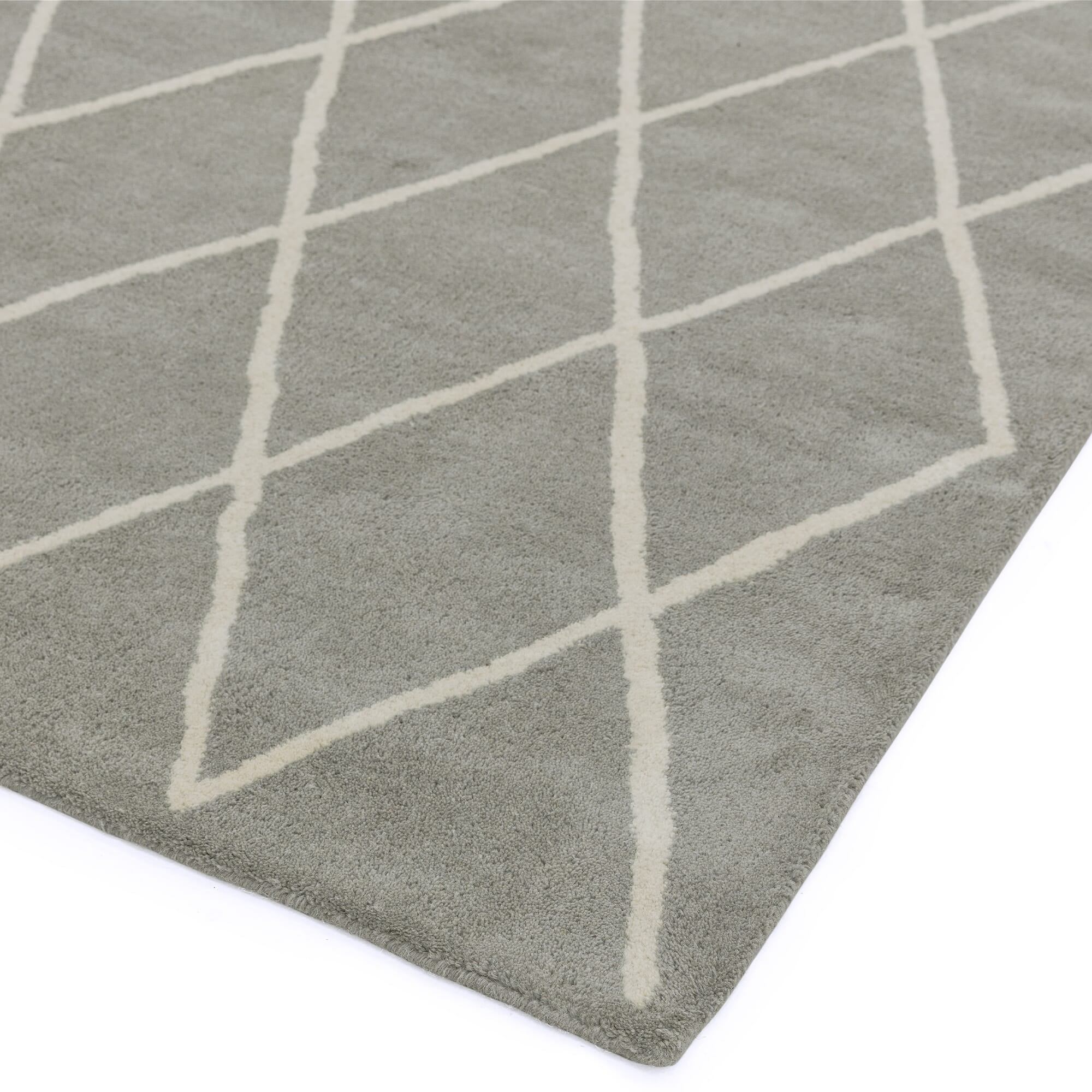 Alfombra Albany Diamante Plata