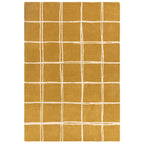 Albany Grid Gold Rug