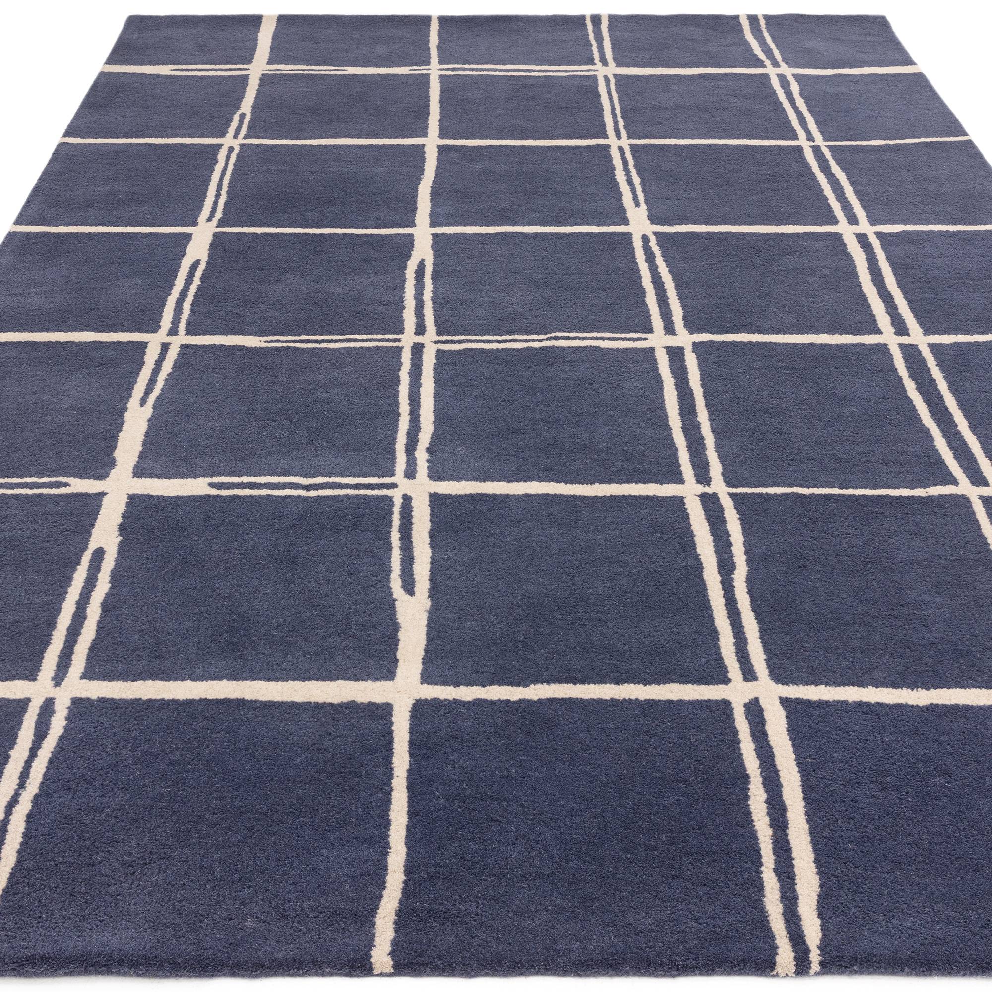 Albany Grid Marine Rug