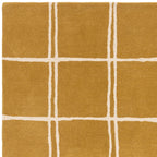 Albany Grid Gold Rug