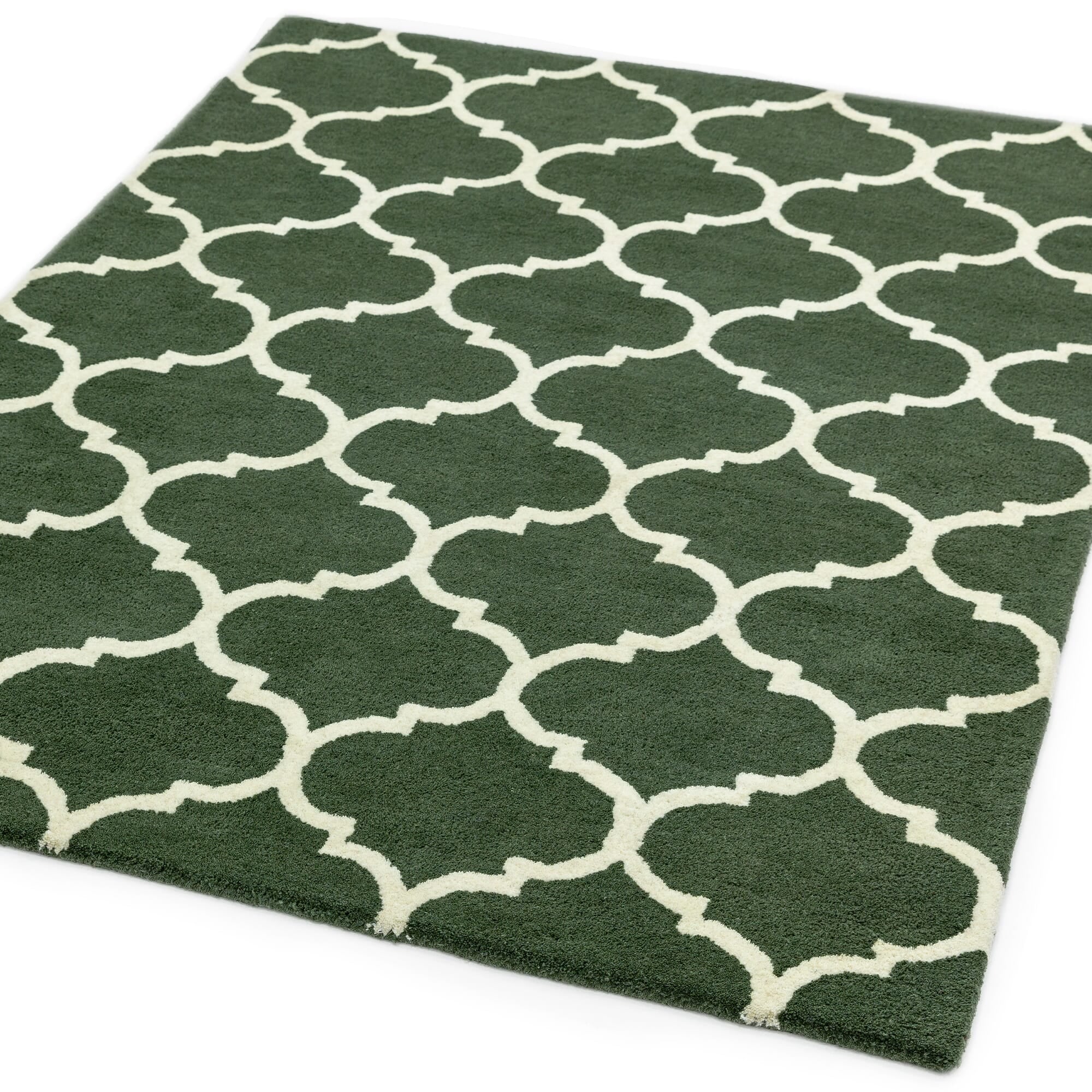 Alfombra Albany Ogee Verde