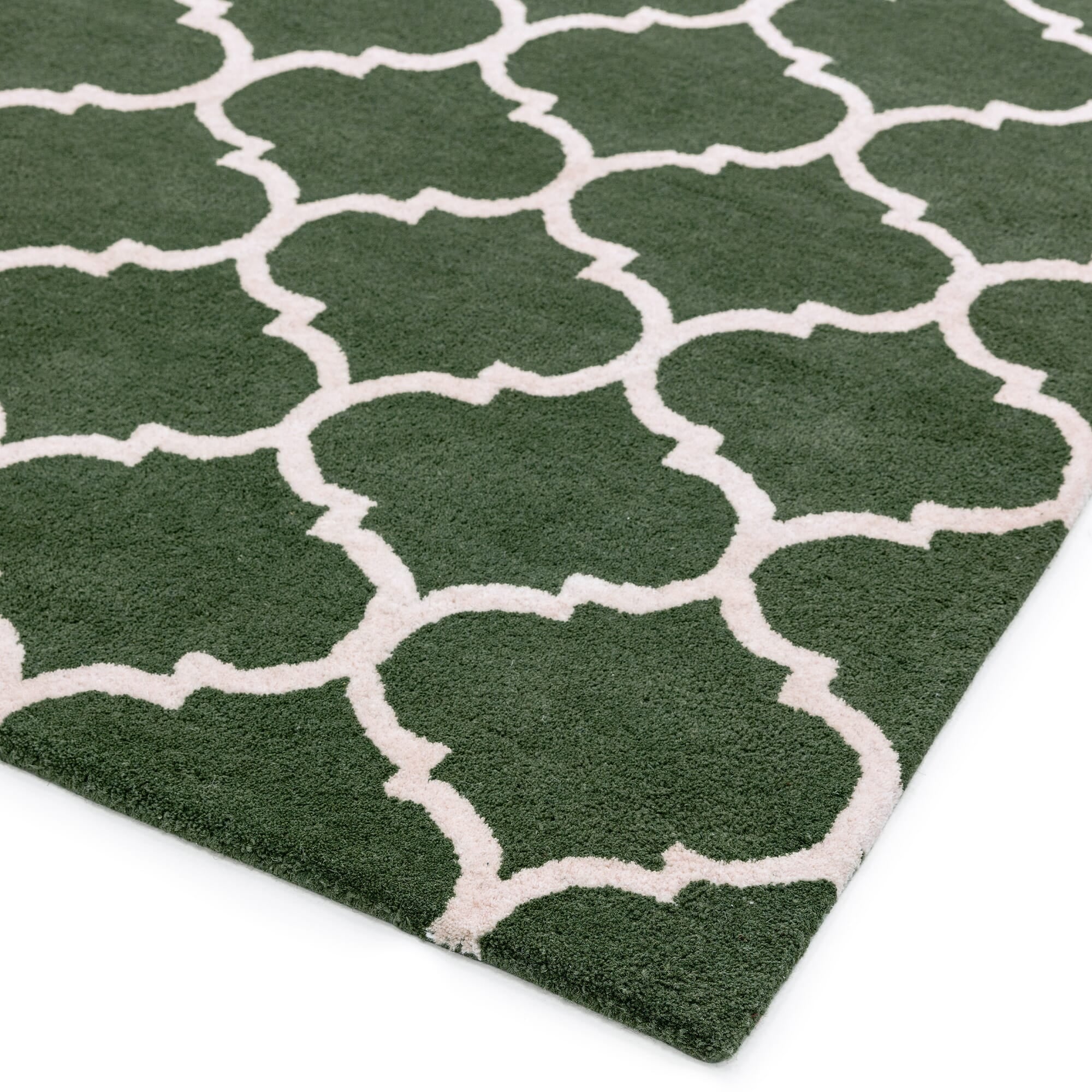 Alfombra Albany Ogee Verde