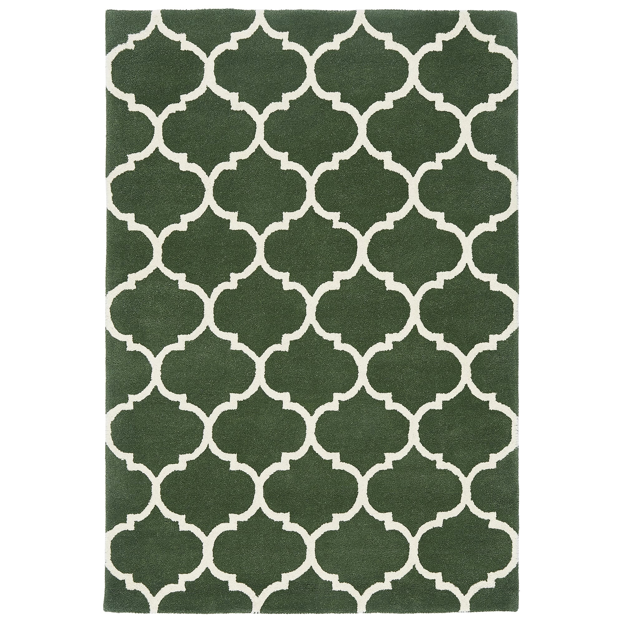 Albany Ogee Green Rug