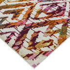 Alfombra Amelie Diamond Tejido Plano Multicolor AM01