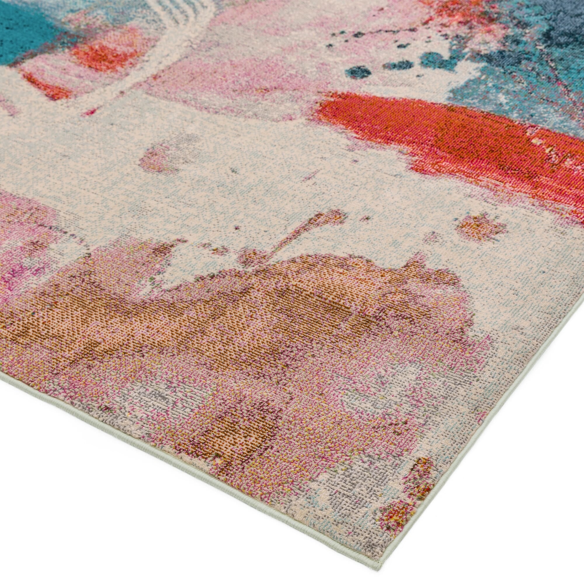 Alfombra Amelie Sundown Tejido Plano Multicolor AM06