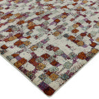 Alfombra Amelie Pixel Tejido Plano Multicolor AM09