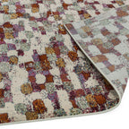 Alfombra Amelie Pixel Tejido Plano Multicolor AM09