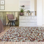 Alfombra Amelie Pixel Tejido Plano Multicolor AM09
