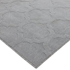 Alfombra Antibes Gris Enrejado Interior/Exterior AN01  