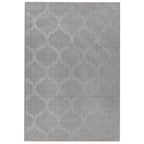 Alfombra Antibes Gris Enrejado Interior/Exterior AN01  