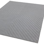 Antibes Light Grey Arrow Indoor/Outdoor Rug AN07