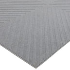 Antibes Light Grey Arrow Indoor/Outdoor Rug AN07