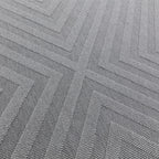 Antibes Light Grey Arrow Indoor/Outdoor Rug AN07