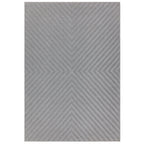 Antibes Light Grey Arrow Indoor/Outdoor Rug AN07