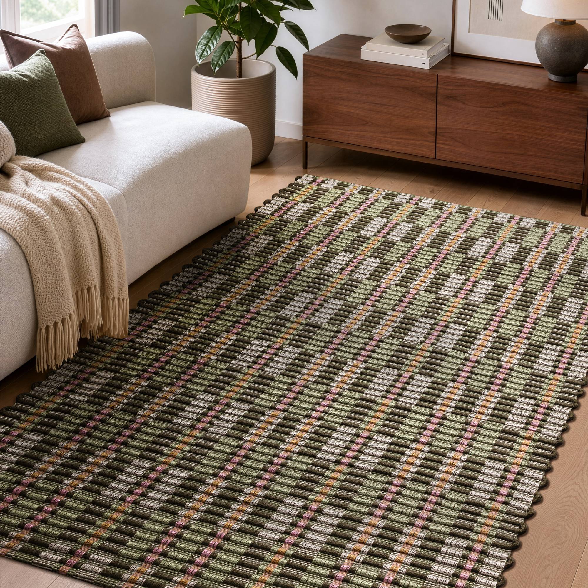 Arden Green Rug