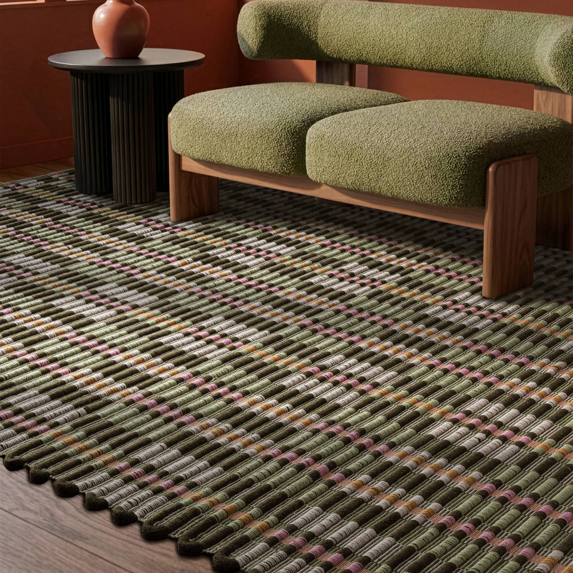 Arden Green Rug