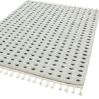 Ariana Grey Dotty Shaggy Moroccan Rug AR05