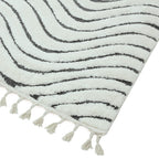 Alfombra marroquí Ariana Ripple Shaggy AR10